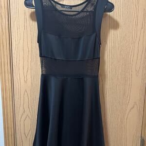 Dress black with cutouts size small